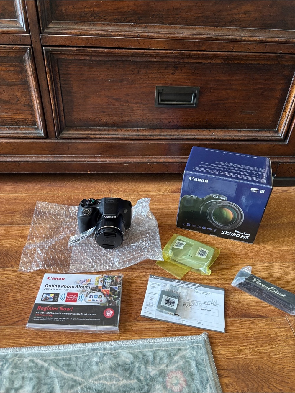 Canon PowerShot SX530 HS Compact Digital Camera in Black